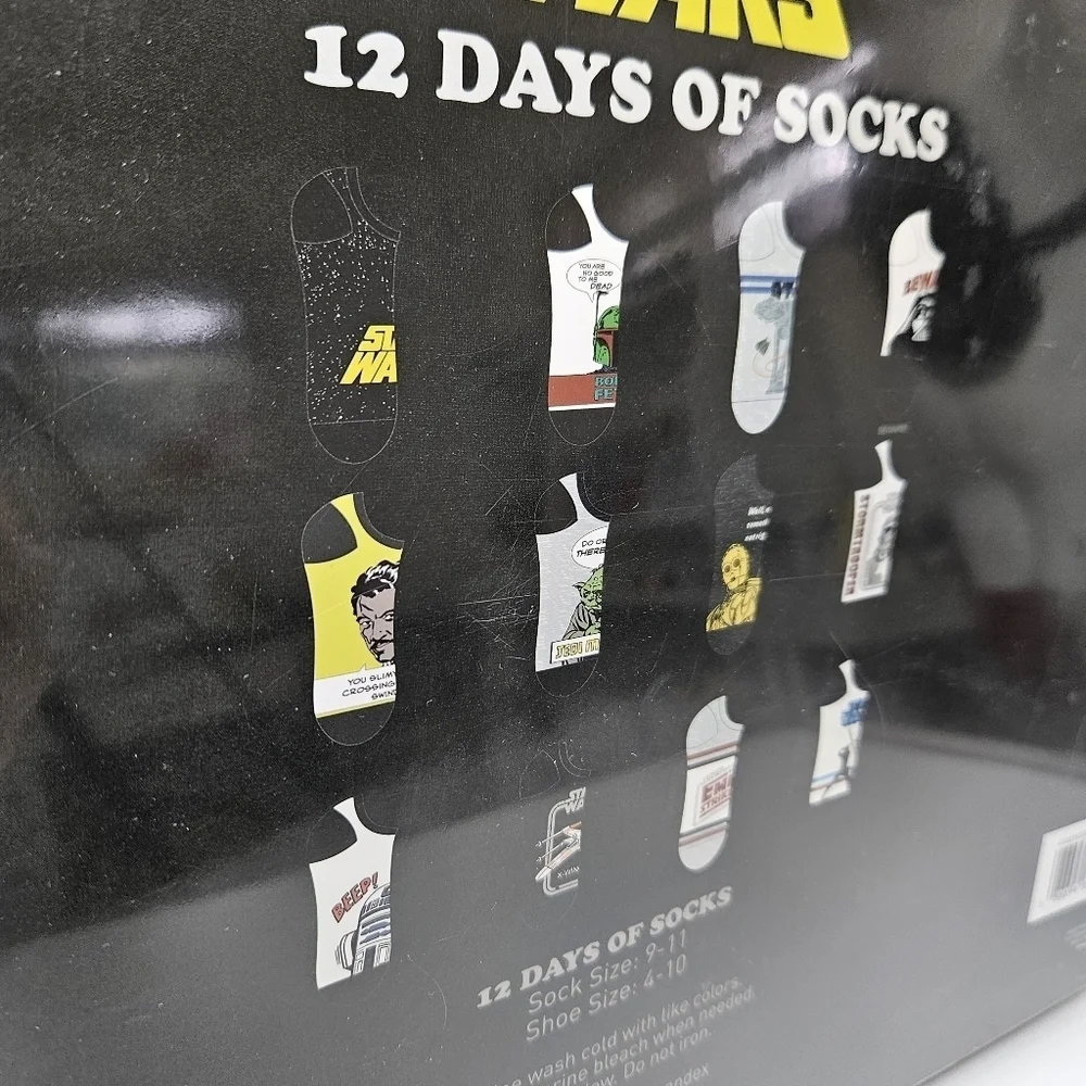 Star Wars sock size